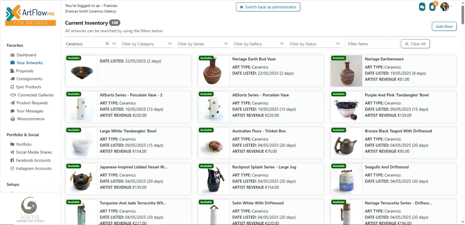 ArtFlow Pro — The Art Gallery SaaS Platform That Delivers