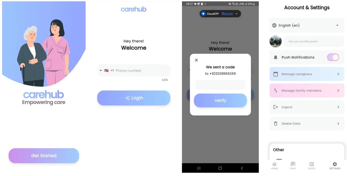 CareHub – Powerful Caregiver Communication App With Auto Translation