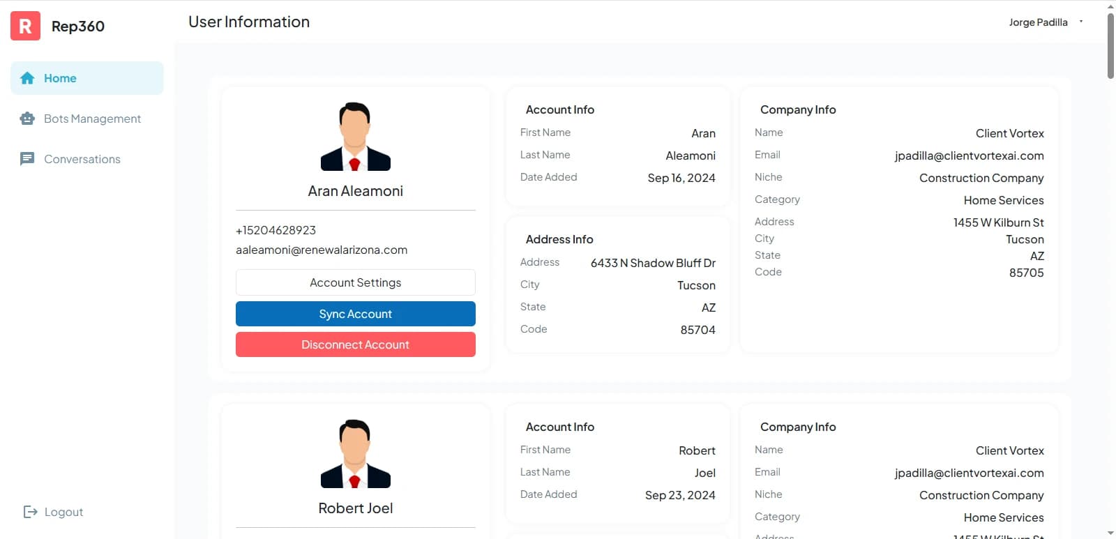 Rep360 AI – AI Bot Integration for GHL Workflows That Automates Sales Conversations