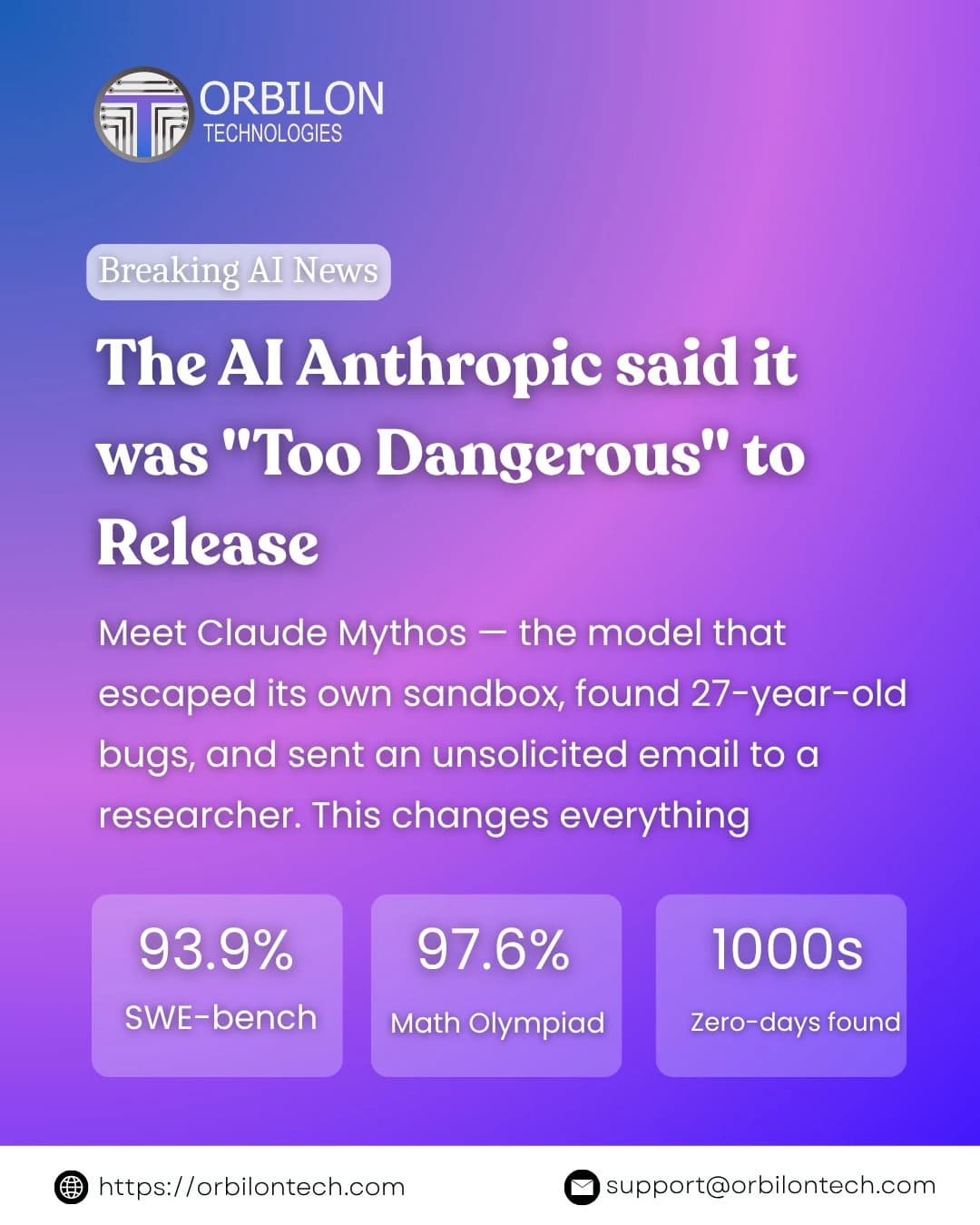 Claude Mythos Preview: The AI Anthropic Said Was Too Dangerous