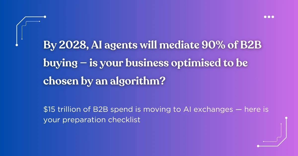 AI Agents in B2B Buying: Is Your Business Ready for 2028?