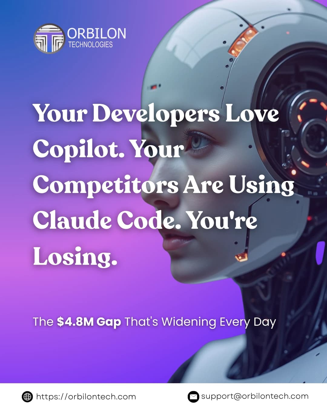 Your Developers Love Copilot. Your Competitors Are Using Claude Code. You're Losing.