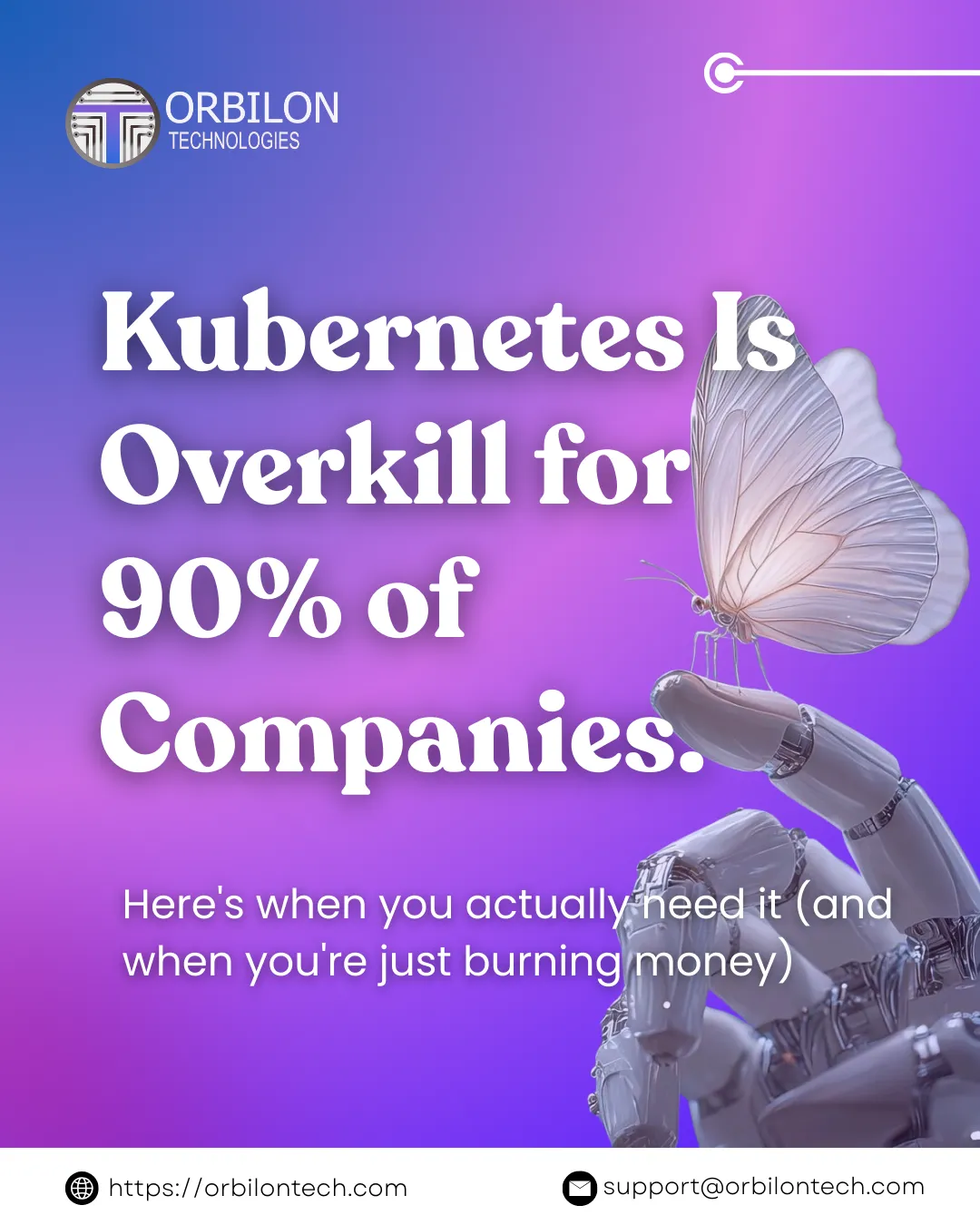 Kubernetes Is Overkill for 90% of Companies: When You Actually Need It