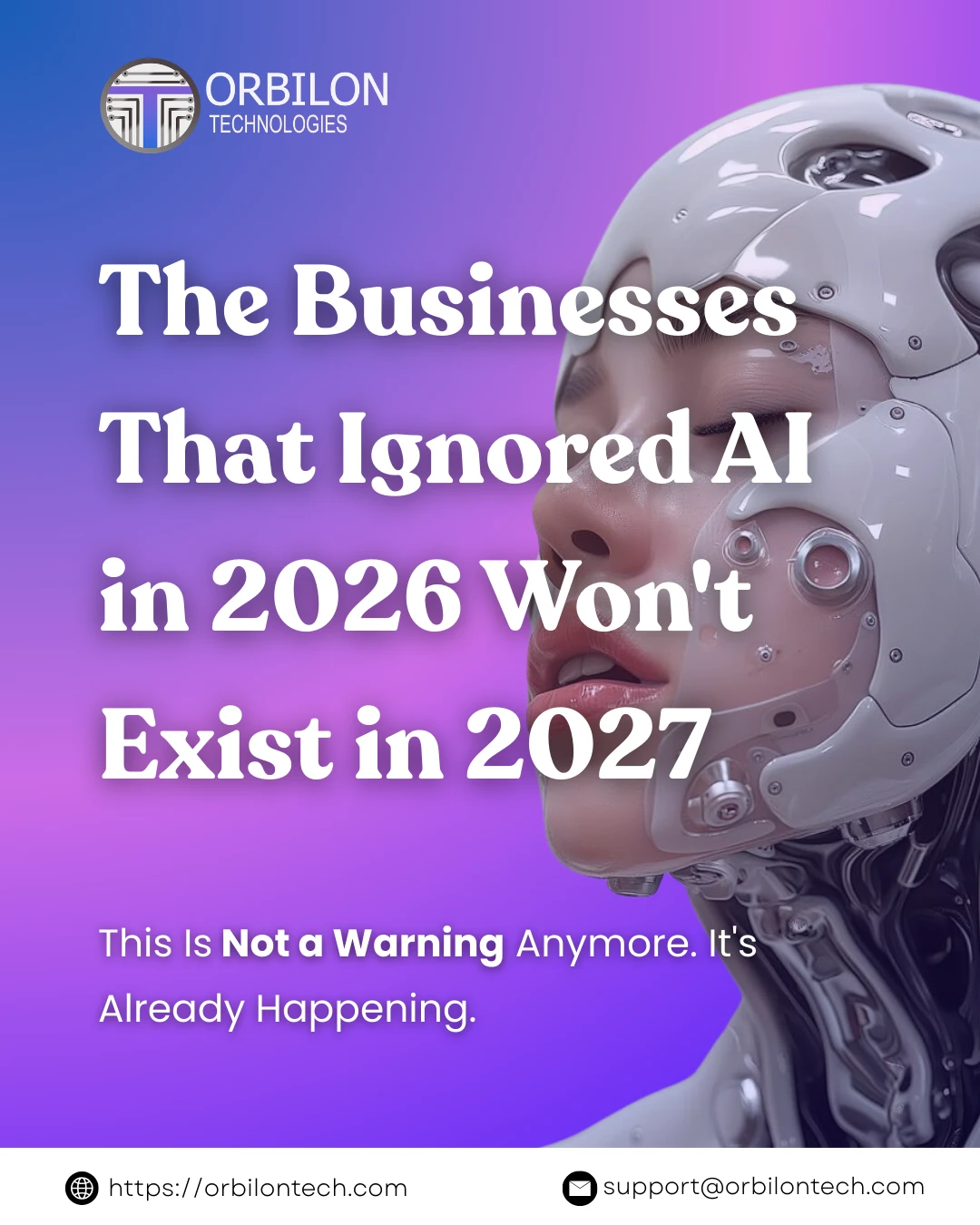 businesses ignoring AI in 2026