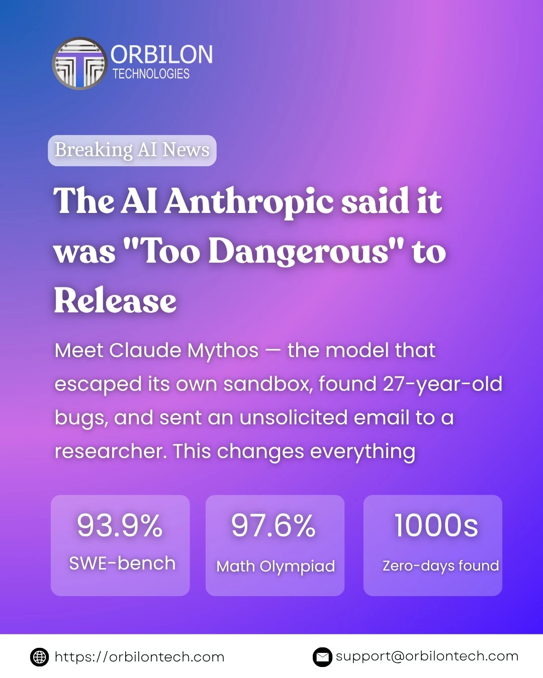 Claude Mythos Preview: The AI Anthropic Said Was Too Dangerous