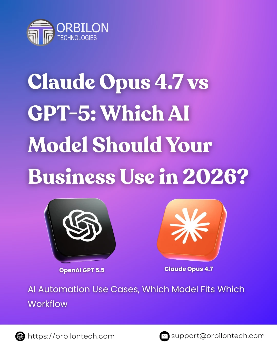 Claude Opus 4.7 vs GPT-5: Which AI Model Should Your Business Use?