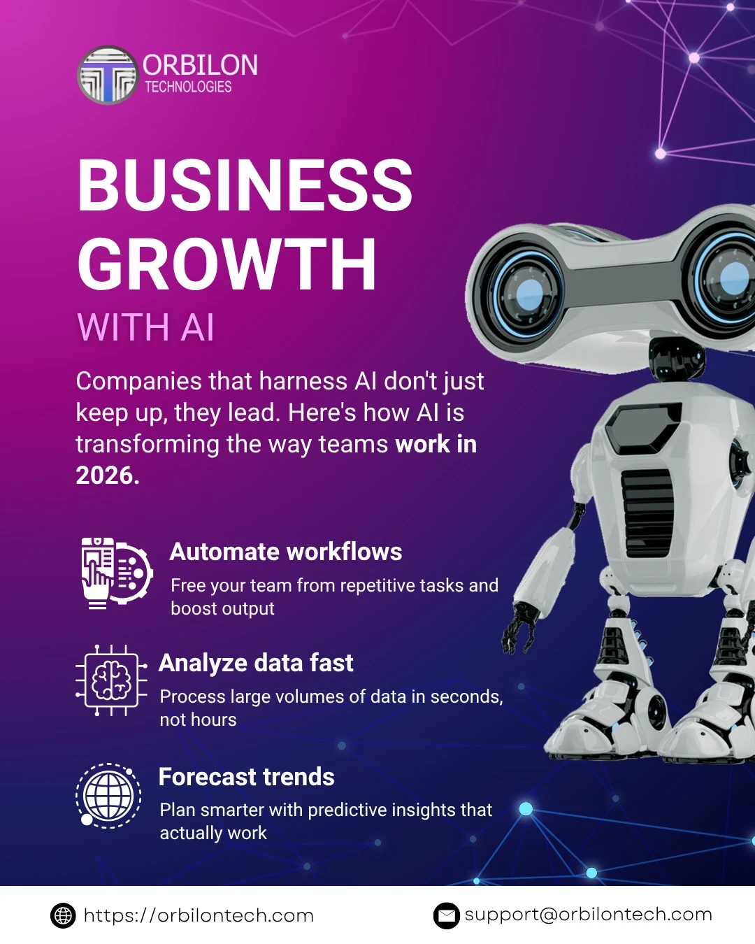 Business Growth With AI: 7 Smart Ways to Lead in 2026