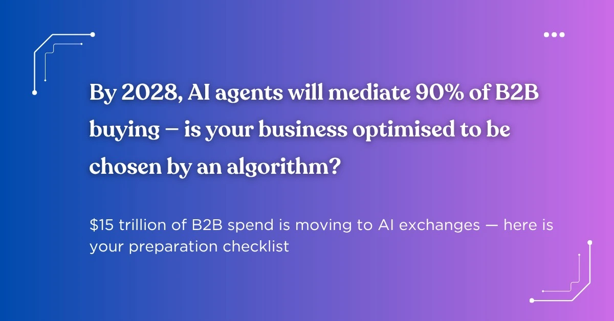 AI Agents in B2B Buying: Is Your Business Ready for 2028?
